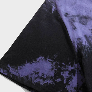 Logotipo personalizado Hombres Tie Dye Camisetas de manga larga Personalizado Ringer Streetwear Jersey térmico Tie Dye Camisetas para hombres - Product Image 4