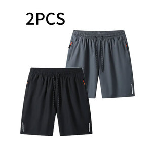 Short de lavage pour hommes avec logo imprimé bouffant personnalisé Short lavé à l'acide Short en coton lourd lavé à l'acide pour hommes 2025 - Product Image 3