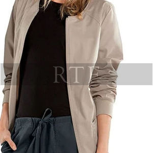 Uniformes quirúrgicos de manga larga de alta calidad Diseño de enfermería Scrub Tops - Product Image 5