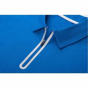 Polos de hombre con logotipo bordado personalizado de algodón 100% de alta calidad - Product Image 5