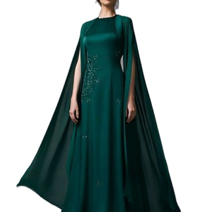 ชุดเดรสยาวสำหรับผู้หญิง,ชุดเดรสลำลองแขนยาวพิมพ์ลายดอกไม้ - Product Image 1
