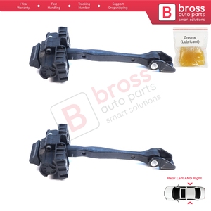 BDP1666-1 2 Pièces Charnière de porte arrière avec limiteur de freinage pour Leon MK4 KL KU 2020-actuel 4/5 portes 5FA839179 - Product Image 2