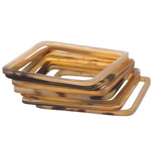 Bracelets et joncs en corne de buffle style animalier antique, faits à la main, étanches, vente en gros, bijoux HF CRAFTS - Product Image 2