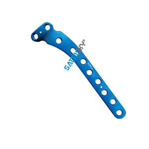 Placas de bloqueo de tibia de titanio de 191.0 mm con 10 orificios para uso en cirugía ortopédica - Product Image 2