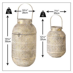 Farol de Hierro Cilíndrico Hecho a Mano, Ecológico, Decoración para el Hogar, Farol Colgante de Mesa para Navidad 2025, Precios al por Mayor en India - Product Image 2