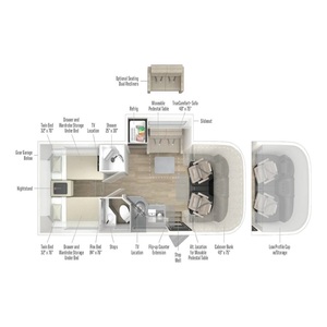 โปรโมชั่นสุดคุ้มสำหรับรถบ้านมือสอง Win-neb-ago Vi-ew 24R ปี 2026 - Product Image 3