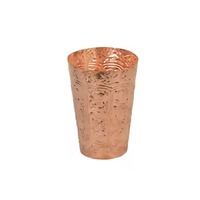 Verre en cuivre au design élégant avec motif ananas, ustensile de verre design, idéal pour la décoration de la maison et du bureau et pour offrir en cadeau