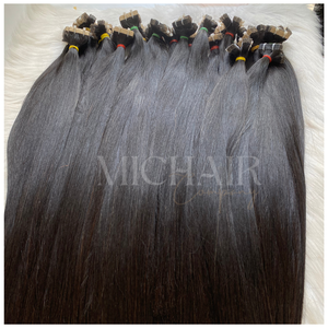 Yaki ผมต่อแบบเทปตรงยาว10 "-30" 40ชิ้นทำจากเส้นผมมนุษย์เวียดนาม - Product Image 3