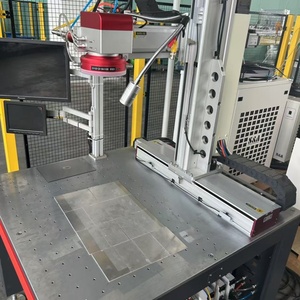 Mesin las Platform Laser serat elit baru berpendingin air presisi tinggi otomatis penuh untuk Pak baterai dan las aluminium - Product Image 2