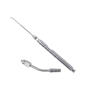 Juego de gancho de cerumen reutilizable con tubo de succión Microcirugía del oído medio Instrumentos quirúrgicos ortopédicos ENT médicos CE ISO aprobado - Product Image 2