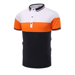 Polo à manches courtes haute performance pour homme 100% coton Logo personnalisé motif solide décontracté Golf pour Polo T-Shirt - Product Image 5