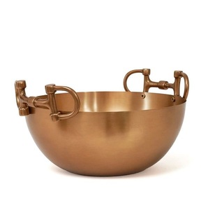 Cuenco DE SERVICIO DE ALUMINIO personalizado respetuoso con el medio ambiente hecho a mano, centro de mesa duradero de alta calidad para eventos, bodas, postres - Product Image 5