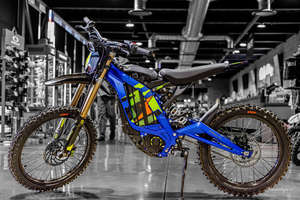 Bicicleta Eléctrica Light Bee X con Motor Trasero de 8000W, Tres Velocidades, Cuadro de Aleación de Aluminio, Batería de Litio, Tecnología Avanzada, Silenciosa y Resistente - Product Image 4