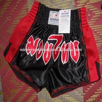Shorts de boxe Muay Thai pour hommes personnalisables - Tissu respirant 100% polyester durable, personnalisation de la marque et service OEM