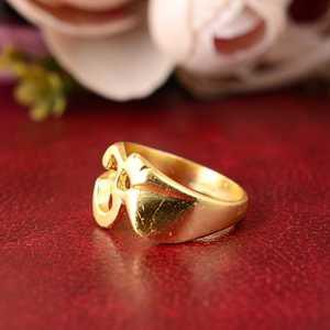 High Demand Spiritual Om <b>Ring</b> Boho Brass <b>Rings</b> for Women 18k Gold Plated Minimal Sacred Symbol Finger <b>Rings</b> for Wholesale OEM - Product Image 5