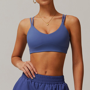 Soutien-gorge de sport pour femmes à impact élevé Ensembles de yoga et de fitness avec élastique personnalisé en gros - Product Image 1