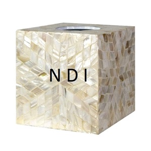 Caja de pañuelos de madera con acabado en nogal, de gran tamaño y forma rectangular, la más vendida, para uso en el hogar, hoteles y restaurantes. - Product Image 6