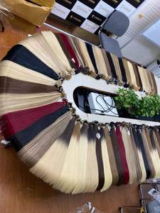 Cabellos humanos vietnamitas 100% Cabello virgen Remy I-tips Extensiones de cabello de queratina Doble dibujado de alta calidad - Product Image 6