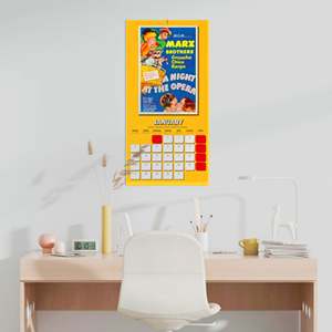 2025 Cinema Classics Calendar Movie <b>Posters</b> on Paper Durable and Aesthetically Pleasing - Product Image 4