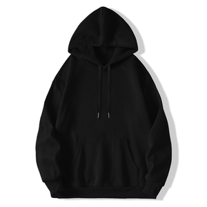 Sweat-shirts à capuche unisexes en coton 100% imprimé numériquement, coupe ample, pour l'automne, avec des caractéristiques écologiques, fabriqués par OEM - Product Image 1