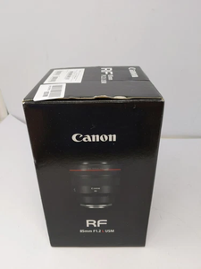 Lente H&S RF 85MM F1.2 L USM, Lente Negra para Cámara Digital, Original, Nuevo - Product Image 5