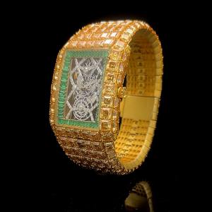 นำเสนอนาฬิกา MIYOTA Moissanite สุดหรู ดีไซน์โดดเด่น รูปทรงสี่เหลี่ยมจัตุรัส ระบบกลไกอัตโนมัติ หน้าปัดอะนาล็อก กระจกสแตนเลสสตีล ความใสระดับ VVS - Product Image 4