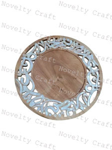 Plateaux décoratifs de bonbons au caramel au chocolat Plateau de service à chocolat en bois et nacre avec design de luxe pour les bonbons - Product Image 2