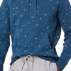 <b>Men's</b> Winter Fashion <b>Hoodies</b> & Sweatshirts New Arrival Casual Loose Long Sleeve Solid Design Trendy Street Wear Color <b>Plain</b> Dyed - Product Image 3