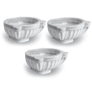 Blocs de bain Kurna au design moderne Lavabos exclusifs en marbre poli pour salle de bain Prix de marché imbattable pour commande en gros - Product Image 5