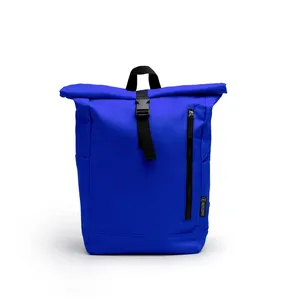 Mochila Sostenible con Cierre Enrollable Crispim RPET, Artículos Promocionales con Características Ecológicas - Product Image 3