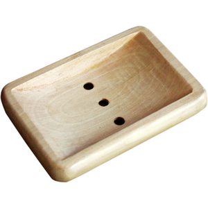 Porte-savon en bois rectangulaire écologique, forme carrée, accessoires de salle de bain, logo personnalisé, plateau à savon en bois - Product Image 3