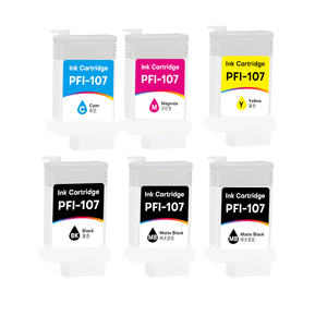 Encre 200 PFI-107 PFI107 Cartouche d'encre compatible rechargeable Compatible pour les imprimantes grand <span class=keywords><strong>format</strong></span> <span class=keywords><strong>Canon</strong></span> IPF670/680/780/785 ECT - Product Image 1