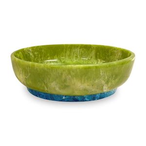 STYLISH MEANS Friendly Modern Fancy Round <b>Big</b> Size Resin Fruit and Salad <b>Bowls</b> with Top Quality Handmade Serving <b>Bowls</b> Multi - Product Image 1