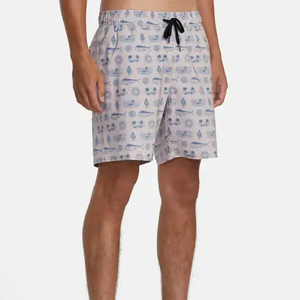 Streetwear d'été personnalisé pour hommes, short décontracté imprimé en 3D, coupe ample, taille haute et moyenne, tissu en toile écologique avec poches - Product Image 3