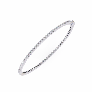 Fabulosa Pulsera y Brazalete de Diamantes Cultivados en Laboratorio en Oro de 18K - Product Image 1