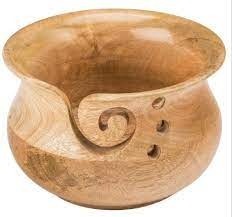 Modern Acacia Wooden Yarn <b>Bowl</b> for Needlework Soft Style Home Storage with <b>Knitting</b> Hook for Crochet <b>Knitting</b> DIY Projects - Product Image 3