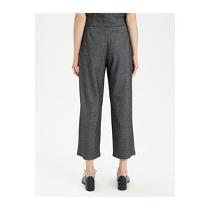 Women's Pleat Detailed Palazzo Trousers Viscose <b>Blend</b> Comfortable and Stylish - Product Image 5