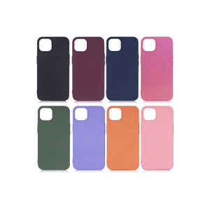 Funda Protectora de Silicona Líquida MSRA Premium para iPhone 13, Antihuellas, Antigolpes, Funda de Lanzamiento, Silicona Suave, INS Promax Max - Product Image 3