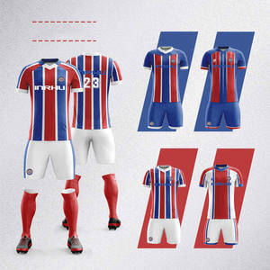 Adulte impression numérique hommes personnalisé football uniforme sublimation sport entraînement séchage rapide football maillot kits ensemble chemises - Product Image 2