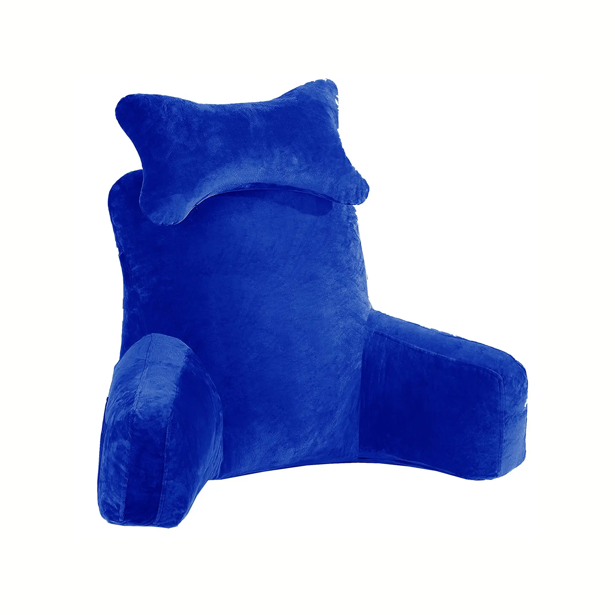 Stile caldo etichetta su misura all'ingrosso letto letto cuneo lettura cuscino schienale cuscino con braccia ODM servizi ad alto impatto ultima moda Bac