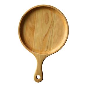 Bandeja Artesanal de Madera de Alta Gama, Pieza de Arte Funcional, Plato de Servir de Madera Dura Mixta para Decoración Moderna del Hogar - Product Image 1