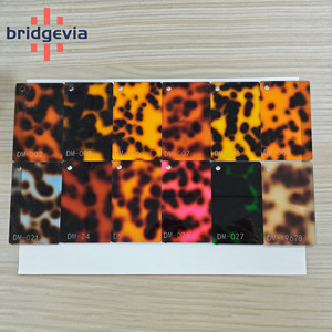 Plaque acrylique écaille de tortue en gros 3mm, découpe laser sur mesure en usine, gravure pour boîte cosmétique, mobilier, artisanat, décoration intérieure - Product Image 2