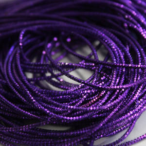 Fil de cuivre métallique en gros pour broderie, perlage et fabrication de bijoux, fil de broderie français Dabka 1 mm - Product Image 6