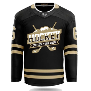 Jersey de hockey Rosa sólido de Panteras de Florida bordado personalizado de alta calidad - Product Image 6