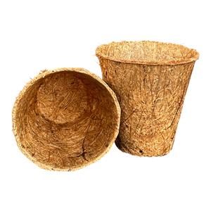 Olla de fibra de coco duradera de Vietnam, ideal para plántulas, camas de jardín y embalaje de plantas ecológicas - Product Image 1