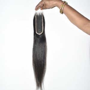 2026 Factory Sale Raw Moon <b>Hair</b> <b>for</b> Women HD Closure Straight Cuticle Aligned Human <b>Braiding</b> Beauty Salon Material by Export - Product Image 5