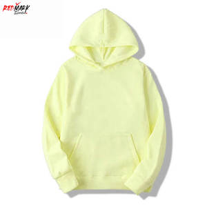 เสื้อมีฮู้ดโอเวอร์ไซส์ผู้ชายผ้าฝ้ายออร์แกนิกสีทึบพิมพ์ลายนูนเสื้อสวมหัวฮิปฮอปย้อมสีล้วนสำหรับฤดูใบไม้ร่วงฤดูหนาว - Product Image 6