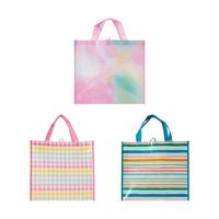 Bolsas Reutilizables de BOPP Laminado de Vietnam, Nuevas Bolsas de Plástico con Cierre, Bolsas de Tela PP Resistentes a la Humedad, Impresión de Serigrafía, para Supermercado