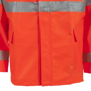 Hombres al aire libre Hi Vis chaquetas de trabajo para la seguridad de los hombres de alta visibilidad reflectante impermeable chaquetas de seguridad - Product Image 4