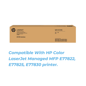 ตลับหมึกโทนเนอร์สีฟ้า HP W9191MC ของแท้สำหรับเครื่องพิมพ์เลเซอร์เจ็ท คุณภาพสูงเพื่อประสิทธิภาพที่ดีที่สุด - Product Image 1